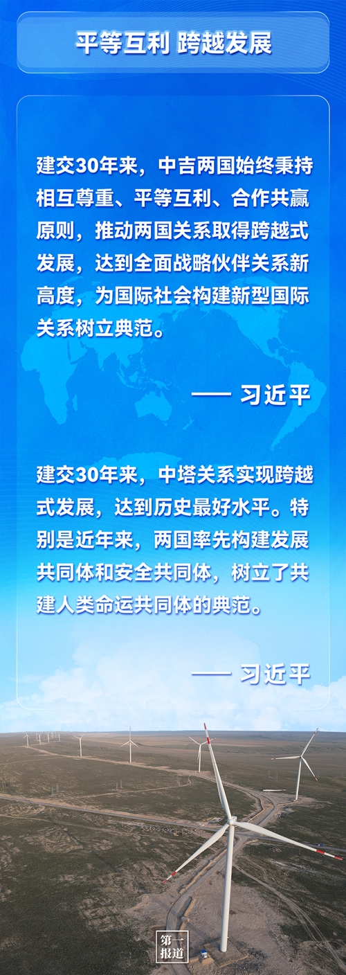 第一報(bào)道 | 建交三十年，習(xí)主席這樣評(píng)價(jià)與中亞五國(guó)關(guān)系