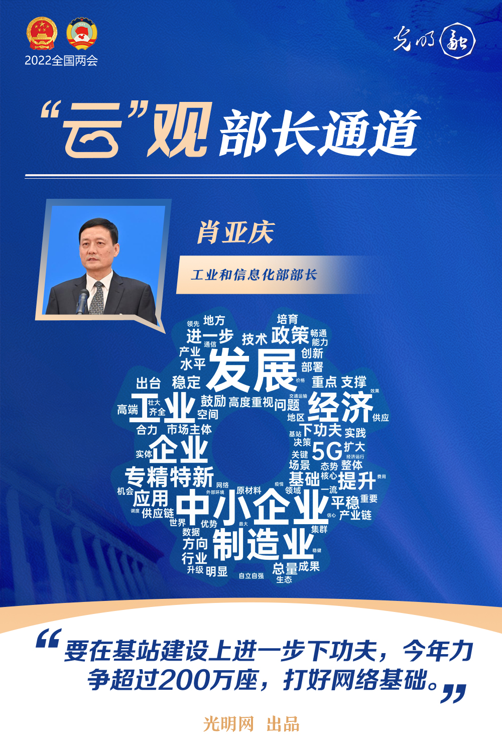 【“云”觀部長(zhǎng)通道】一組詞云海報(bào)，帶你聆聽(tīng)三位部長(zhǎng)今年工作規(guī)劃