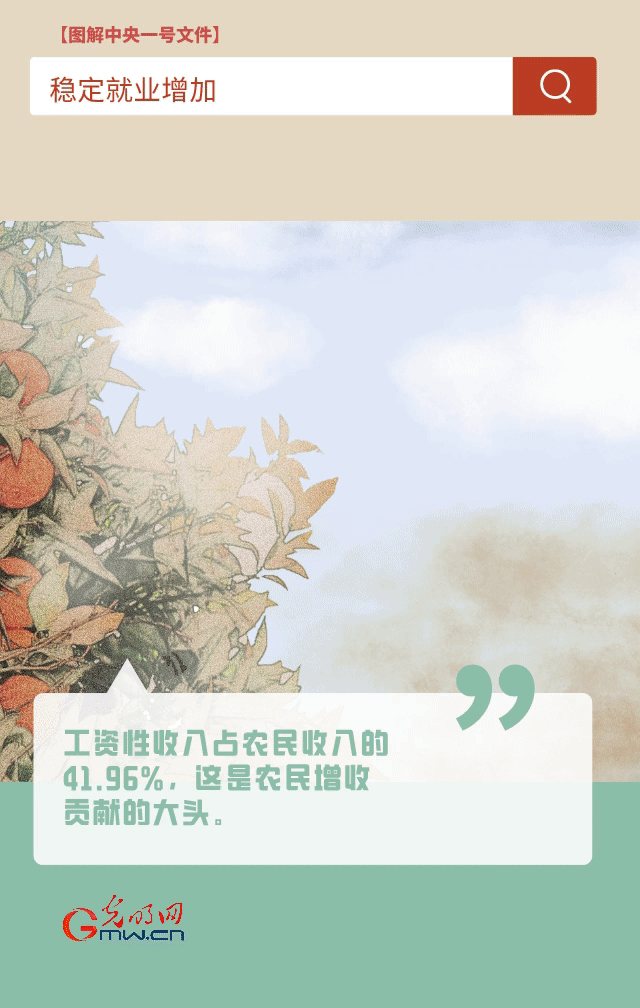 【圖解中央一號(hào)文件】“動(dòng)”漫海報(bào)丨今年如何讓農(nóng)民的“錢袋子”鼓起來(lái)？