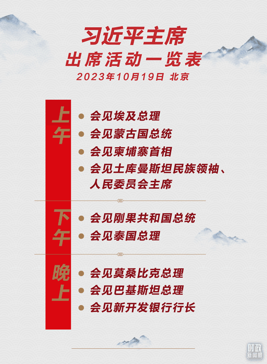 時(shí)政新聞眼丨高峰論壇圓滿(mǎn)成功，習(xí)近平密集會(huì)見(jiàn)傳遞清晰信號(hào)