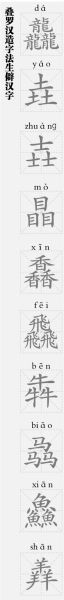 龍行龘龘，龘從何來？有什么字面背后的意義？