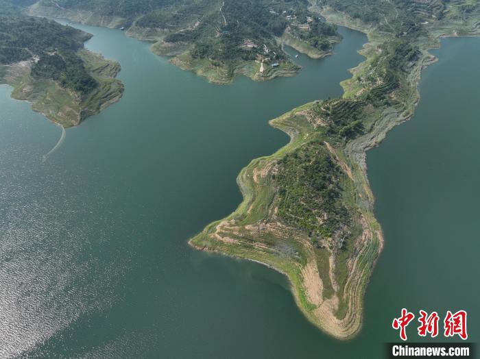 圖為生態(tài)園區(qū)的葫蘆半島。　趙亮 攝