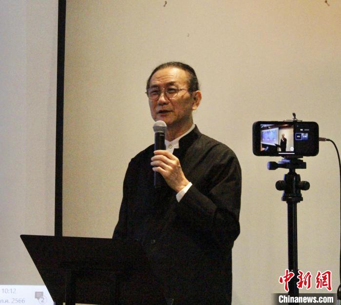 泰國(guó)泰中商務(wù)委員會(huì)主席邱威功致辭。<a target='_blank' href='/' _fcksavedurl='/'><p  align=