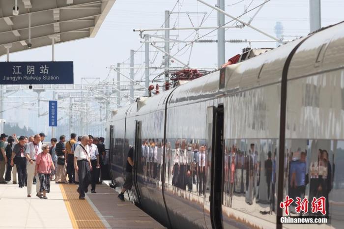 資料圖：高鐵列車。<a target='_blank' href='/'><p  align=