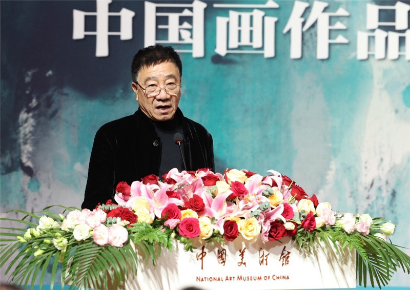 任建國致辭。主辦方供圖