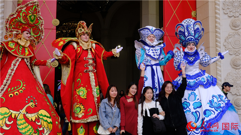 北京展覽館舉辦首屆俄羅斯“謝肉節(jié)”慶祝活動。人民網(wǎng) 褚夢琦攝