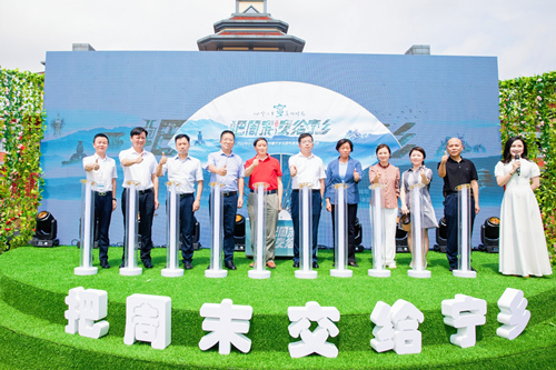 2022年寧鄉(xiāng)文化旅游節(jié)暨寧鄉(xiāng)文旅品牌營銷發(fā)布會現(xiàn)場。受訪單位供圖