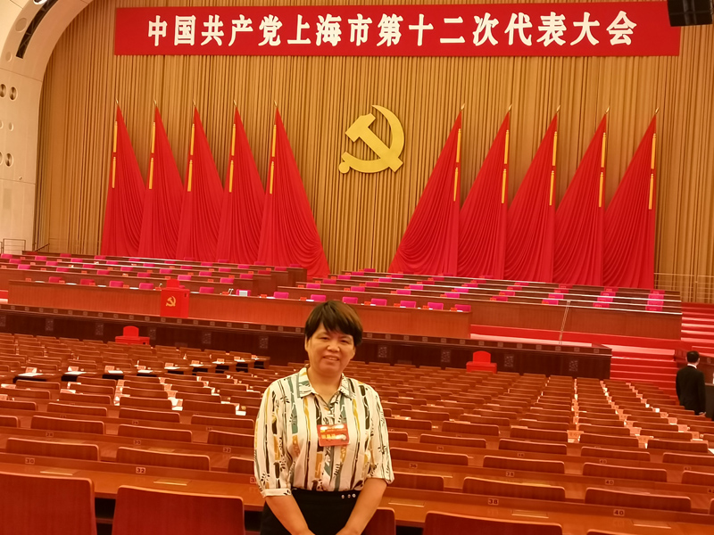 黨代表施鳳。受訪者供圖