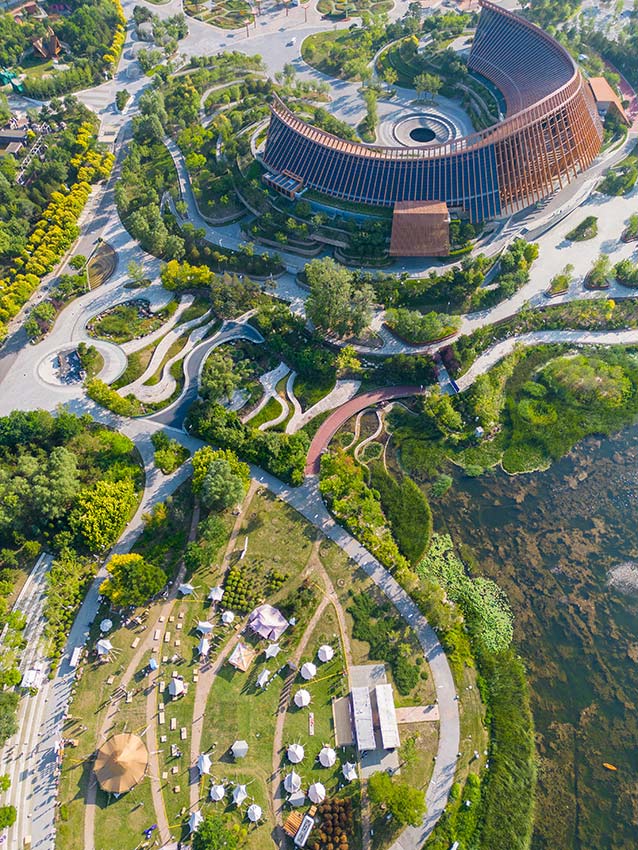北京世園公園露營文化節(jié)開幕。張立峰攝