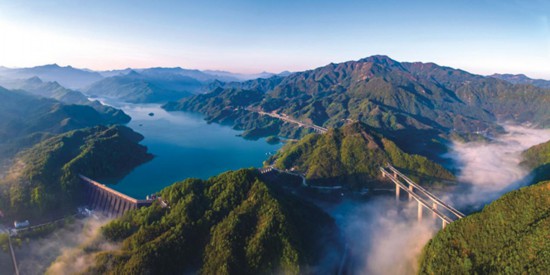 大別山風景道。六安市文旅局供圖