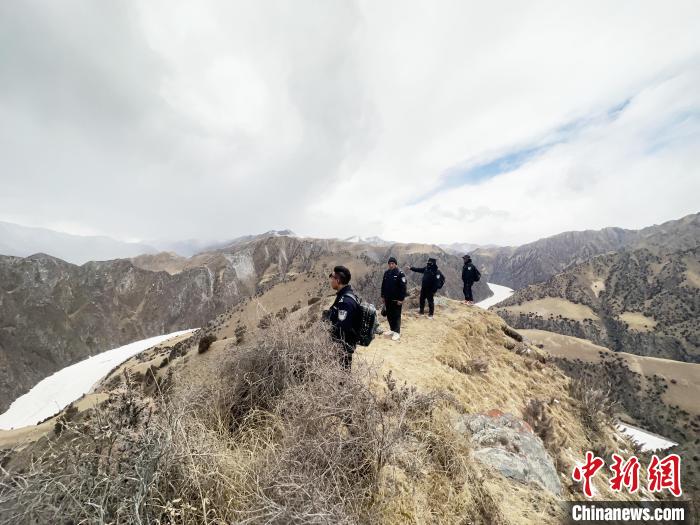 圖為曲麻萊縣崗當(dāng)村的生態(tài)管護(hù)人員開(kāi)展巡護(hù)?！《“瓦_(dá)杰 攝