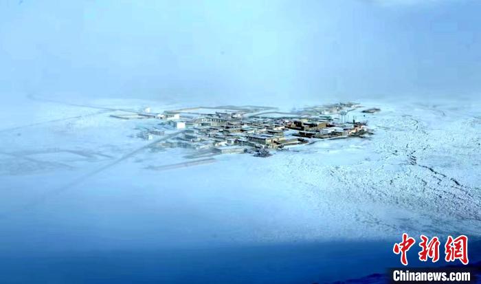 圖為普瑪江塘鄉(xiāng)冬季村景。　浪卡子縣網信辦供圖