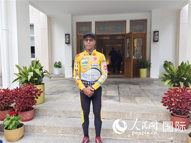 9月6日，卡里姆·穆斯塔在摩洛哥駐華大使官邸。人民網(wǎng)記者 王晶攝