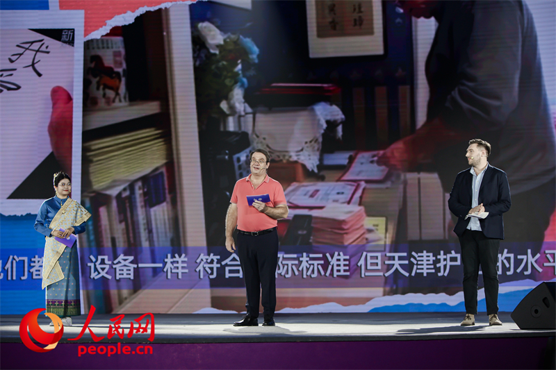 從左至右分別為馬星彤、皮安睿、柯明可。人民網(wǎng)記者 于凱攝