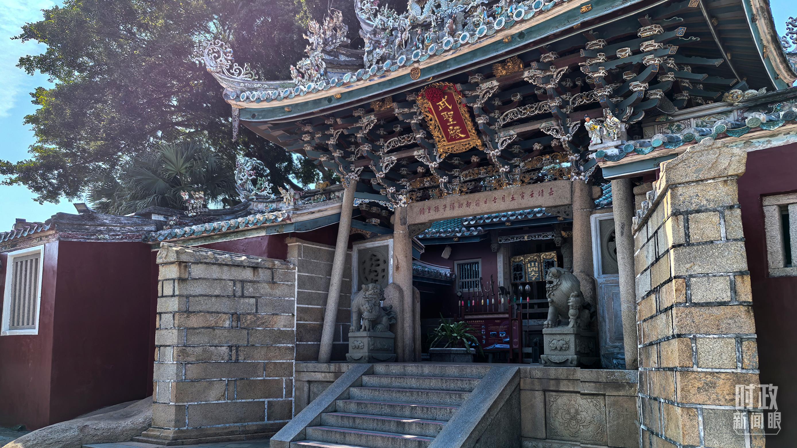 △關(guān)帝文化產(chǎn)業(yè)園。（總臺(tái)央視記者陸泓宇拍攝）